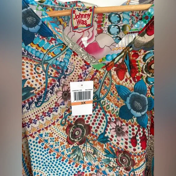 NWT Vintage Johnny Was Top - Picture 3 of 11